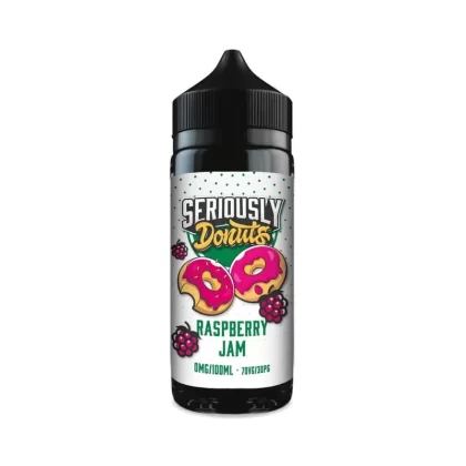 Raspberry Jam 100ml Short Fill eLiquid by Seriously Donuts