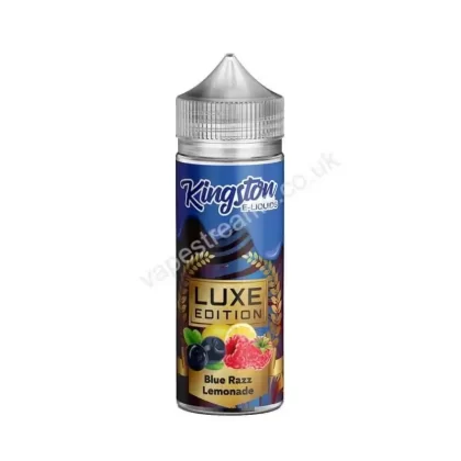 Kingston Luxe Edition Blue Razz Lemonade E-Liquid Shortfill - Vapestreams Co