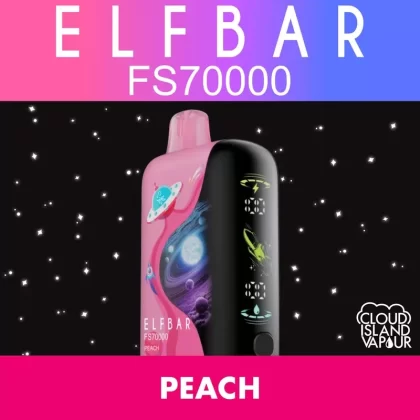 ELF BAR FS70K Disposable Vape – Peach