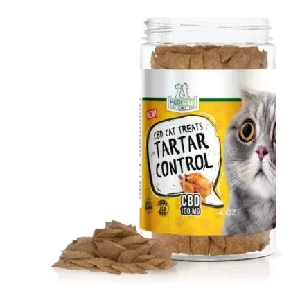 MediPets CBD Cat Treats – Cat Cafe´ Tartar Control – 100mg - Ejuicewarehouse