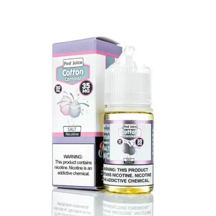 Pod Juice Salt - Cotton Clouds - 30ml - 35mg