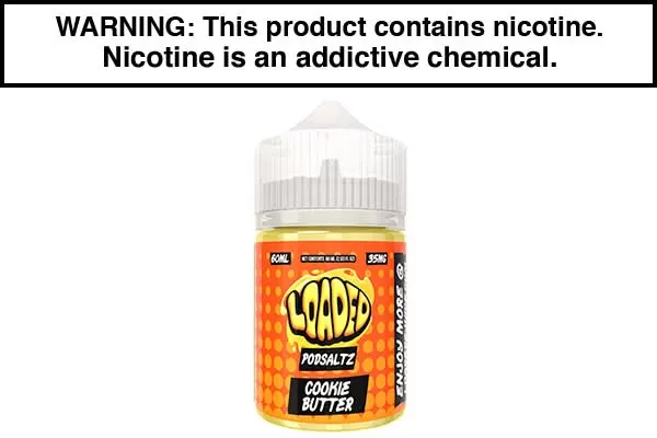 COOKIE BUTTER BY LOADED PODSALTZ 60ML - Vapejuice