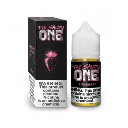 The Salty One Strawberry 30ml Nic Salt Vape Juice - Eightvape