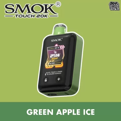 SMOK TOUCH 20K Disposable Vape – Green Apple Ice