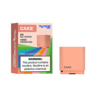 Zlabs Zcolors Mini Cake Pod - Nicotine Strength#Cake