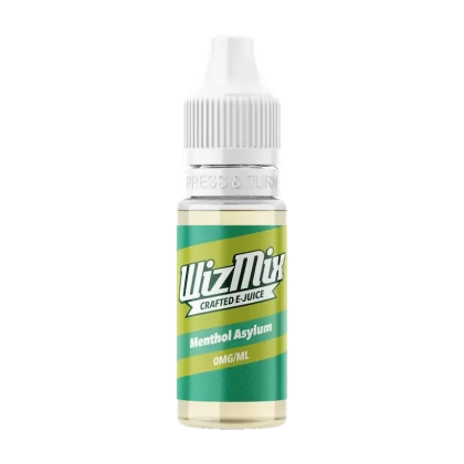 WizMix Menthol Asylum - 10ml - 0mg - Vape Product