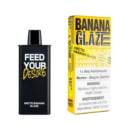 Feed Arctic Banana Glaze Disposable Pod (9000 Puffs)