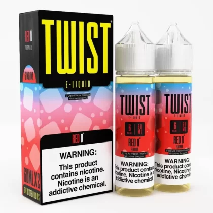 Twist e-Liquids Red 0 eJuice - 120mL (2x60mL); Vape Product, Vape Product; Twist eLiquids