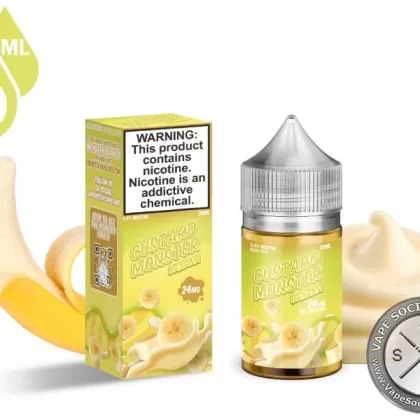 Banana Custard Monster Salt 30ml