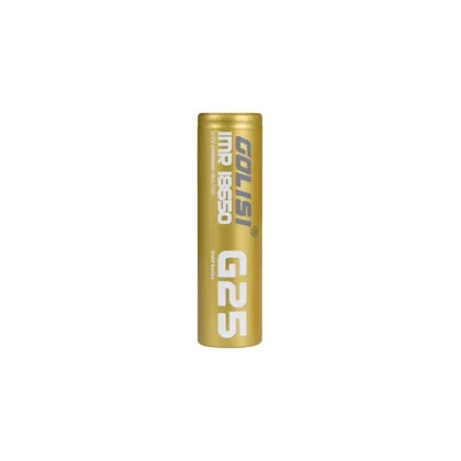 Golisi G25 18650 - 2500mAh Battery (Single) - Vapeshop Co