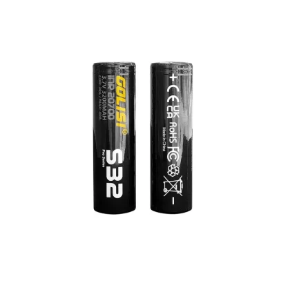 Golisi S32 20700 3200mAh 40A IMR Battery - 2 Pack