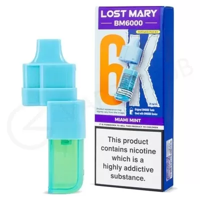 Miami Mint Lost Mary BM6000 Refill Pack - Ecigpremium