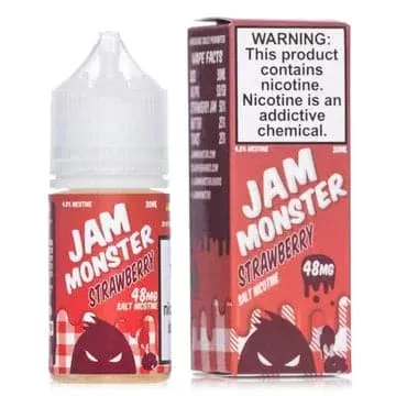 Jam Monster Salt – Strawberry 30ml - Vape Product, Vape Product (BCC5C2)