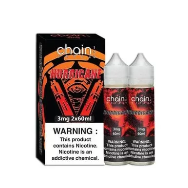 Hurricane by Chain Vapez Series 120mL (2x60mL)