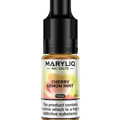 Lost Mary Maryliq Cherry Lemon Mint Nic Salt Vape Juice - Strength 20mg