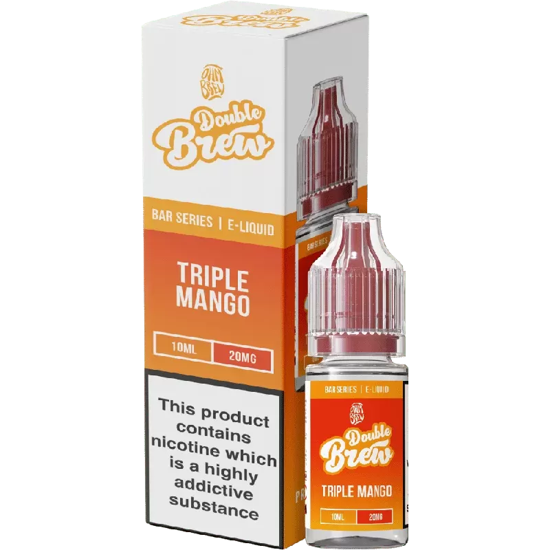 Ohm Brew Double Brew Nic Salt E-Liquid Triple Mango