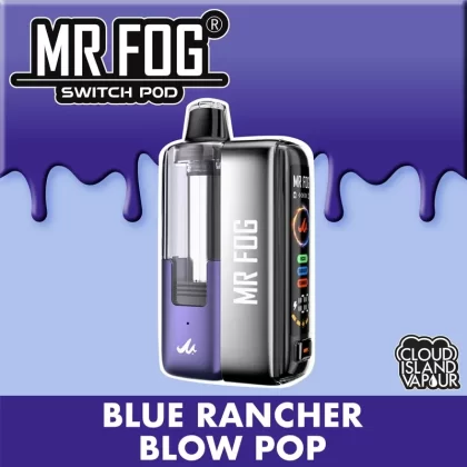 MR FOG SWITCH POD Starter Kit – Blue Rancher Blow Pop