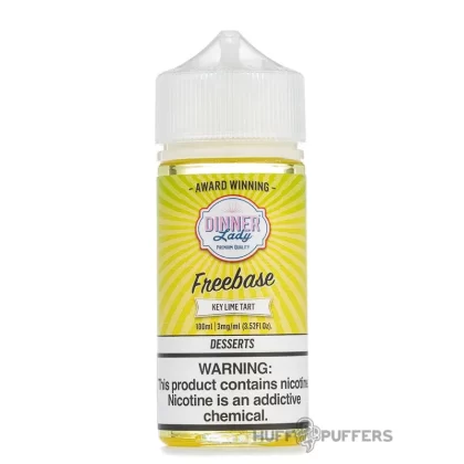 Dinner Lady – Key Lime Tart 100mL - Nicotine Strength#3mg>6mg
