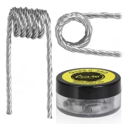 Coilart Quad Twisted Coils 0.36 Ohm 10 Pack