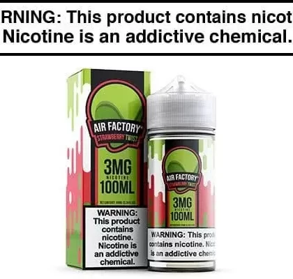STRAWBERRY TWIST BY AIR FACTORY 100ML - Vapejuice