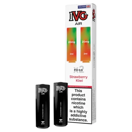 Strawberry Kiwi IVG Air Replacement Pods - Ecigwizard