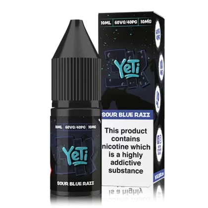 Sour Blue Razz By Yeti 3k Bar Salts 10ml - Nicotine Strength#10mg (Salt)>20mg (Salt) (7C197A)