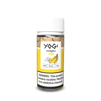 Yogi Delights Banana Chilled Vape e-Liquid 100mL - Beyondvape