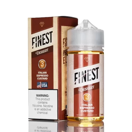 Finest E-Liquid - Desert Edition - Italian Espresso Custard - 100mL (DISCONTINUED) - 3mg