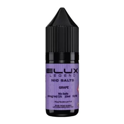 Grape By Elux Legend 10ml Salts