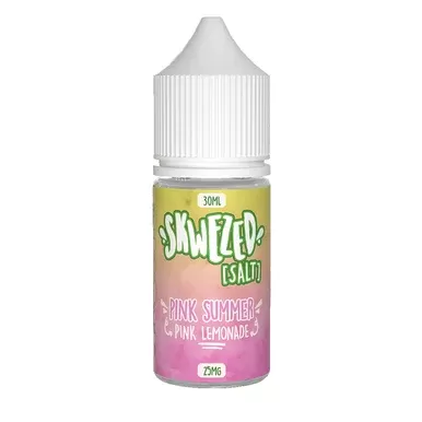 Pink Summer (Pink Lemonade) By Skwezed Salt Series 30mL - Bottle Size#30mL>25mg>50mg