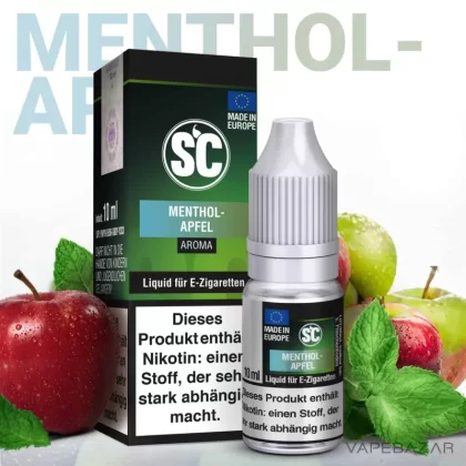 SC Liquid – Menthol Apfel - 6mg/ml, 3mg/ml