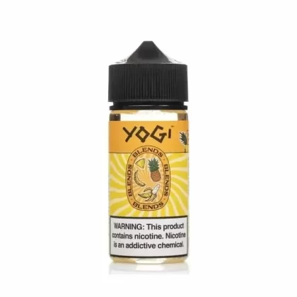 Yogi Blends – Banana Pineapple Ice eJuice 100ml - Nicotine Level#0 mg>3 mg>6 mg (C197C2)