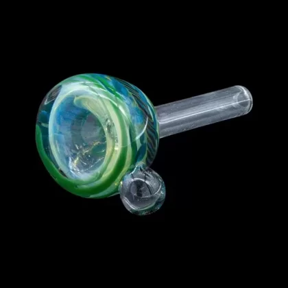LA Pipes Painted Warrior Pull-Stem Slide Bowl