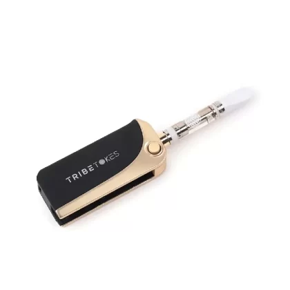 TribeTokes CBD Oil Vape Pen Starter Kit: Saber Battery + Full Gram Cart