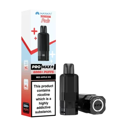 Red Apple Ice Hayati Pro Max+ Refill Pack - Vapeshop Co