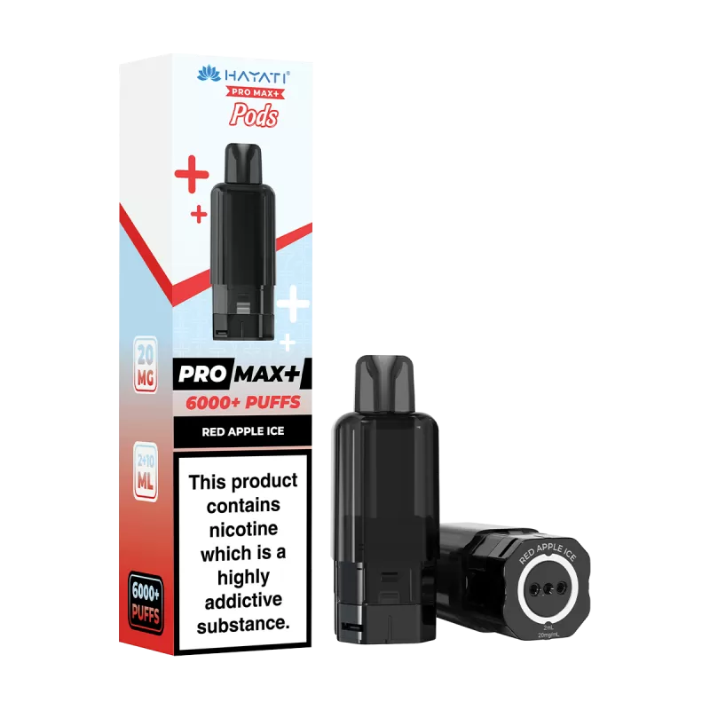 Red Apple Ice Hayati Pro Max+ Refill Pack - Vapeshop Co