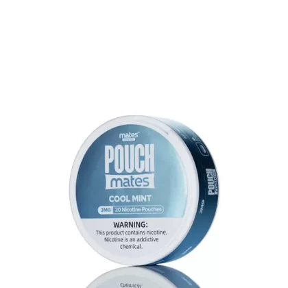 Pouch Mates Cool Mint Nicotine Pouches - Vape Product, Vape Product (C64155)