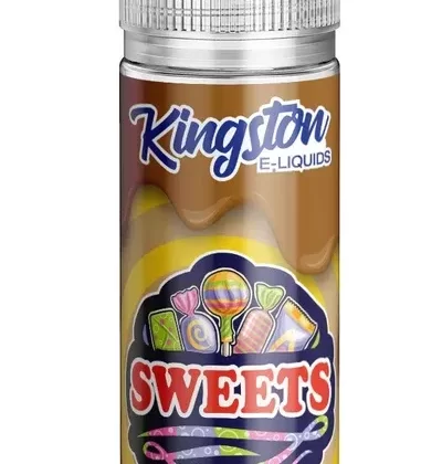 BANILLA FUDGE E LIQUID KINGSTON SWEETS 100ML 70VG