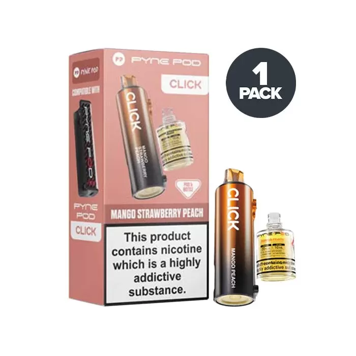 Mango Strawberry Peach Pyne Pod Click Refill Pack - Ecigdepot