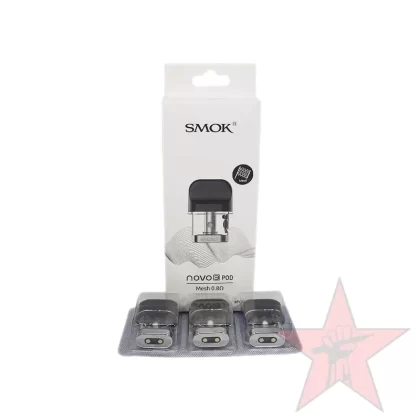 Smok Novo 3 Replacement Pods – 3 Pack - Redstarvapor