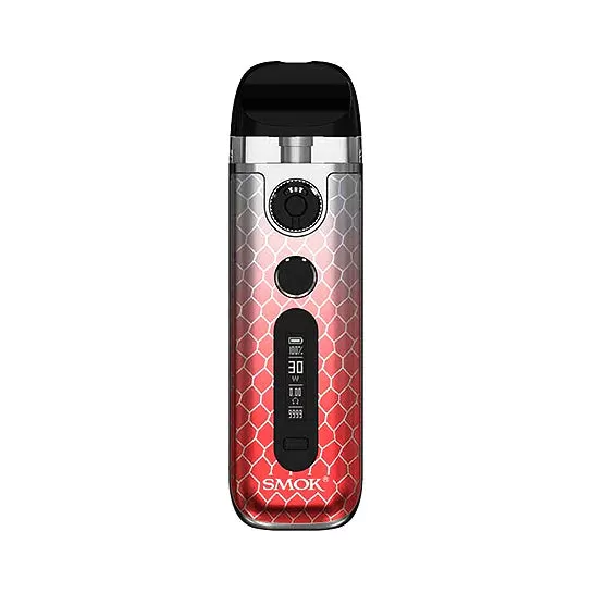 SMOK NOVO 5 30W Pod System - Silver Red Cobra - Vaporider Deals - Image 3