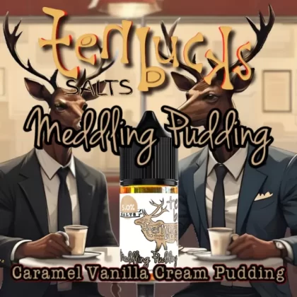 TB Juice Salts Wholesale – Meddling Pudding Flavored Synthetic Salts Nicotine Solution