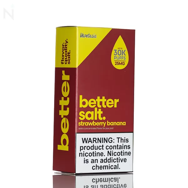 Vapetasia Bettersalt Salt - Strawberry Banana - 30ml - 25mg - Image 3