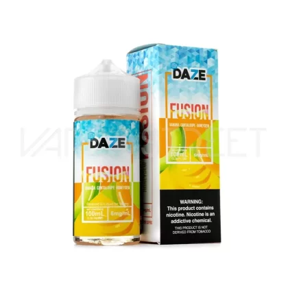 7 Daze Fusion Iced TFN Banana Cantaloupe Honeydew (100ml)