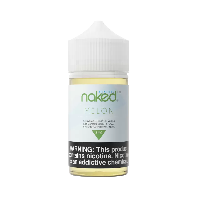 Naked 100 Menthol - Melon - 60ML E-Liquid - 0MG