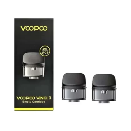 VooPoo Vinci 3 Replacement Pod - 2 Pack; EMPTY POD