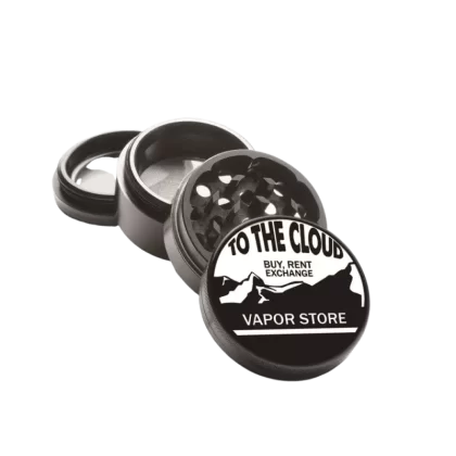 To the Cloud Vapor Store Custom 4 Piece Grinder - Tothecloudvaporstore