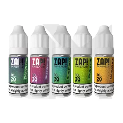 20mg ZAP! Bar Salts Nic Salt 10ml (50VG/50PG) - Banana Ice, Blue Fusion