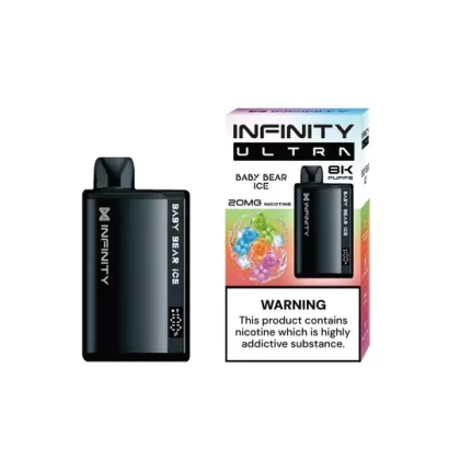 Infinity Ultra Disposable – Baby Bear Ice 20/55mg (8000Puffs) - Vape Product, Vape Product
