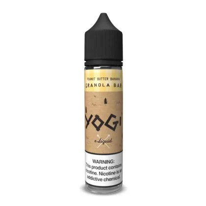YOGI E-Liquid – Peanut Butter Banana Granola Bar – 60ML E-Liquid - 3MG